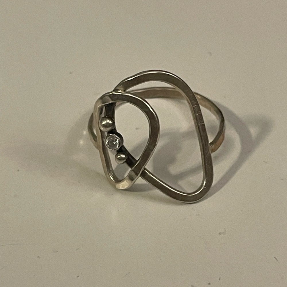Designer Sterling Silver Ring View 2